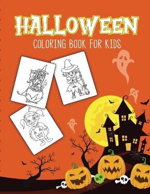 Halloween Coloring Book For Kids - Alice Devon