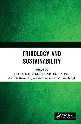 Tribology and Sustainability - 