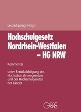 Gesetz über die Hochschulen des Landes Nordrhein-Westfalen (Hochschulgesetz – HG NRW) / Gesetz über die Hochschulen des Landes Nordrhein-Westfalen (Hochschulgesetz - HG) - 