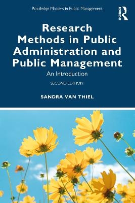 Research Methods in Public Administration and Public Management - Sandra Van Thiel