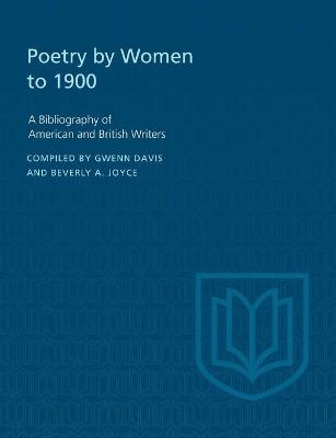 Poetry By Women to 1900