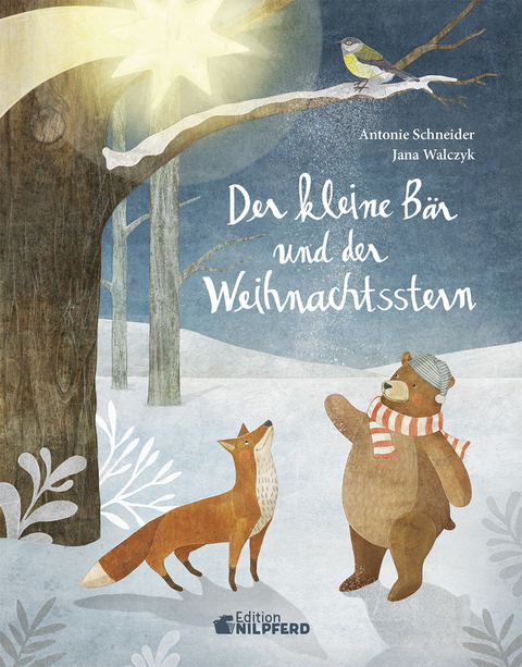 Der kleine Bär und der Weihnachtsstern - Geschenkbuchausgabe - Antonie Schneider