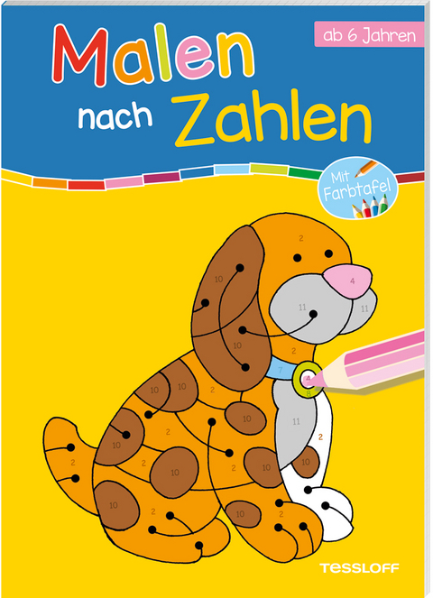 Malen nach Zahlen. Ab 6 Jahren