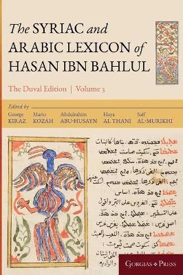 The Syriac and Arabic Lexicon of Hasan Bar Bahlul (Nun-Taw) - 