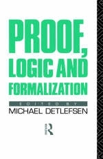 Proof, Logic and Formalization - 