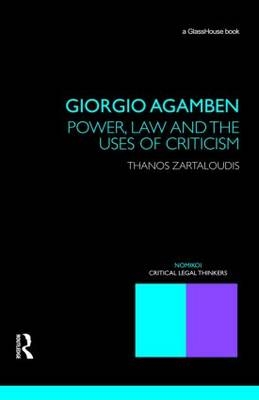 Giorgio Agamben -  Thanos Zartaloudis