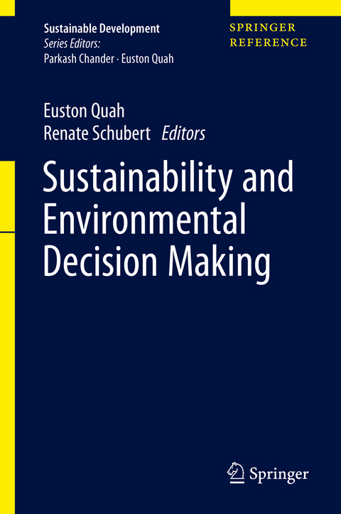 Sustainability and Environmental Decision Making - 