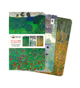 Klimt Landscapes Set of 3 Mini Notebooks - 