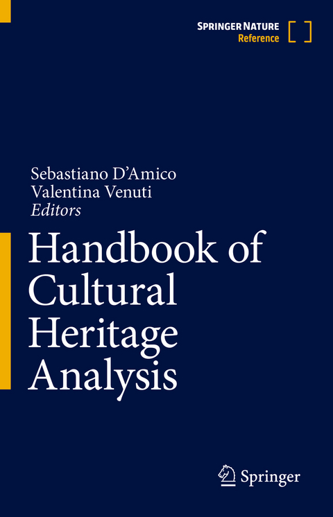 Handbook of Cultural Heritage Analysis - 