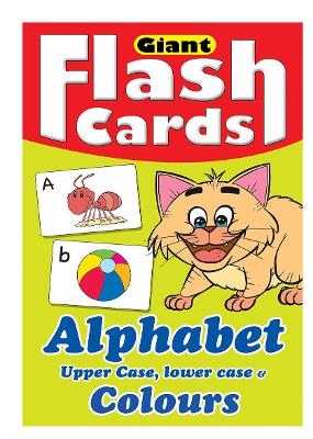 Giant Flash Cards Alphabet Upper Case, lower case & Colours -  Mind To Mind