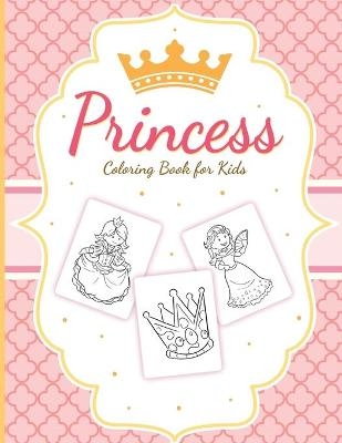 Princess Coloring Book For Kids - Patricia Larson