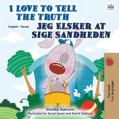I Love to Tell the Truth (English Danish Bilingual Book for Kids) - Shelley Admont, KidKiddos Books
