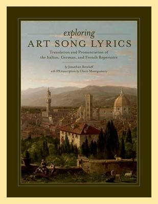 Exploring Art Song Lyrics -  Jonathan Retzlaff