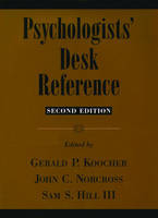 Psychologists' Desk Reference - 
