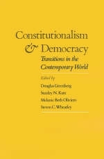 Constitutionalism and Democracy - 