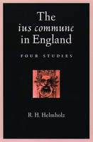 ius commune in England -  R. H. Helmholz