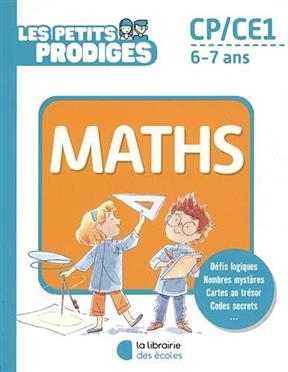 Les petits prodiges, maths CP, CE1, 6-7 ans - Thierry Ichelmann