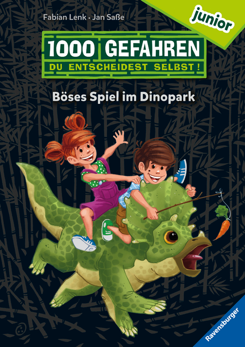 1000 Gefahren junior - Böses Spiel im Dinopark (Erstlesebuch mit "Entscheide selbst"-Prinzip für Kinder ab 7 Jahren) - Fabian Lenk