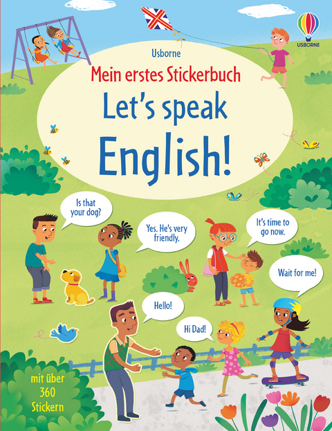 Mein erstes Stickerbuch: Let's speak English! - Mairi Mackinnon