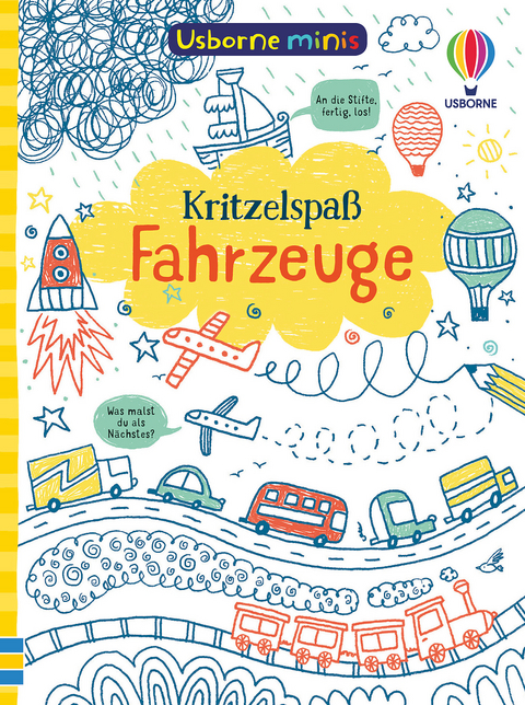 Usborne Minis: Kritzelspaß Fahrzeuge - Simon Tudhope