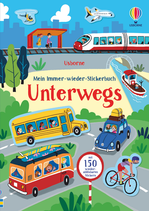 Mein Immer-wieder-Stickerbuch: Unterwegs - Kristie Pickersgill