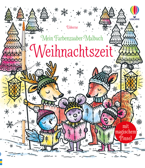 Mein Farbenzauber-Malbuch: Weihnachtszeit - Fiona Watt