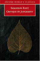 Critique of Judgement -  Immanuel Kant