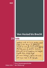 Von Hesiod bis Brecht - Walter Kühn