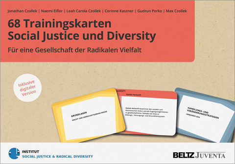 68 Trainingskarten Social Justice und Diversity - Jonathan Czollek, Naemi Eifler, Leah Carola Czollek, Corinne Kaszner, Gudrun Perko, Max Czollek