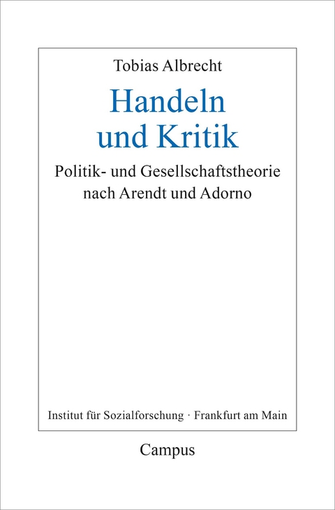 Handeln und Kritik - Tobias Albrecht