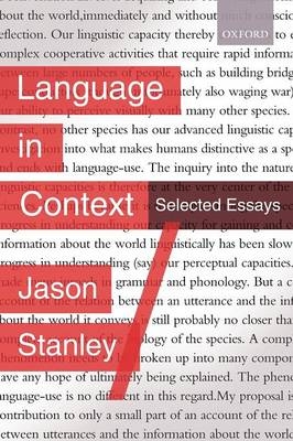 Language in Context -  Jason Stanley