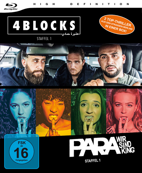 4 Blocks & Para - Bundle Staffel 1 Blu-ray (4 Blu-rays) - Marvin Kren, Özgür Yildirim