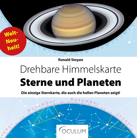 Drehbare Himmelskarte Sterne & Planeten - Ronald Stoyan