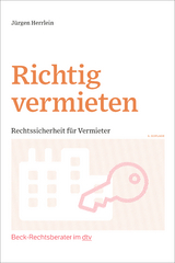 Richtig vermieten - Jürgen Herrlein