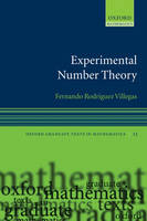 Experimental Number Theory -  Fernando Rodriguez Villegas