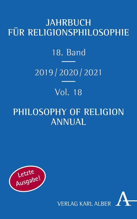 Jahrbuch für Religionsphilosophie - 
