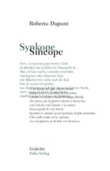 Synkope / Sincope - Roberta Dapunt