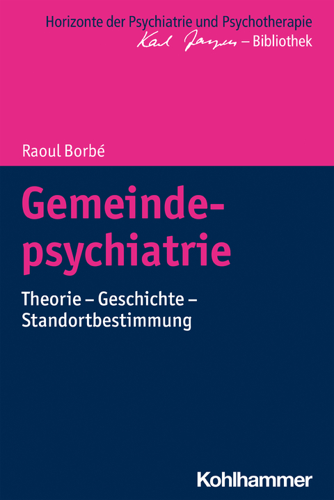 Gemeindepsychiatrie - Raoul Borbé