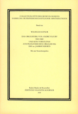 Das Orgelwerk von André Fleury (1903–1995) und sein Verhältnis zur französischen Orgelmusik des 20. Jahrhunderts. - Wilhelm Hafner