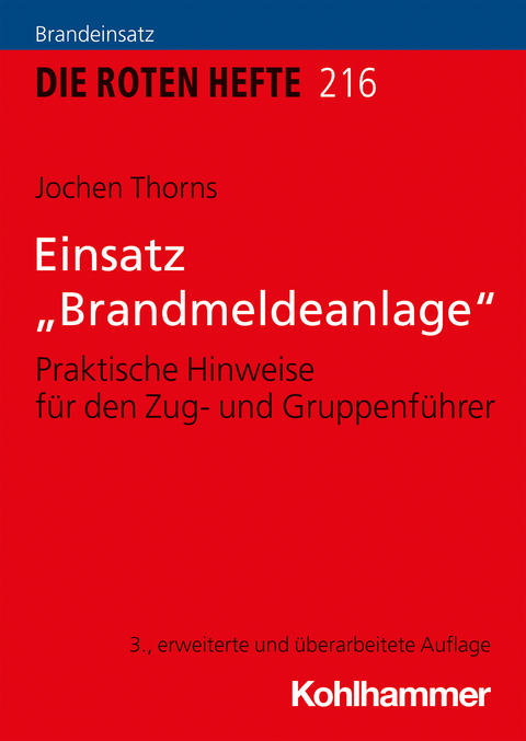 Einsatz "Brandmeldeanlage" - Jochen Thorns