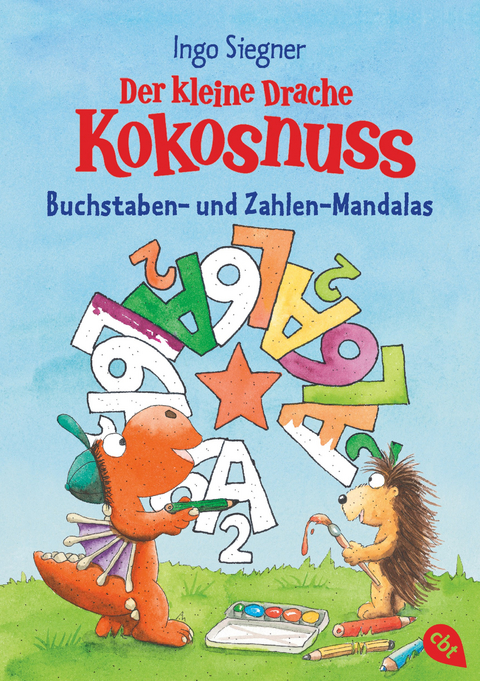 Der kleine Drache Kokosnuss - Buchstaben- und Zahlen-Mandalas - Ingo Siegner