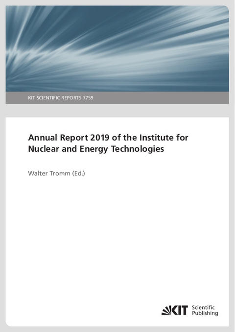 Annual Report 2019 of the Institute for Nuclear and Energy Technologies - 