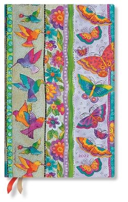 2022 Hummingbirds & Flutterbyes, Maxi (Wk at a Time) Diary - 