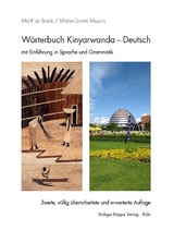 Wörterbuch Kinyarwanda–Deutsch - Matthias Brack, Marie-Goretti Musoni
