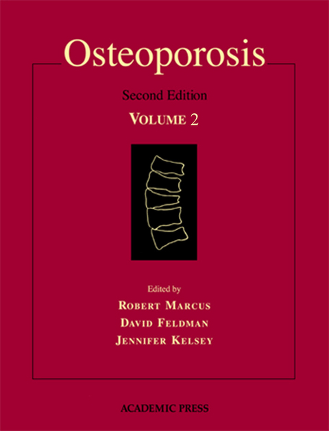 Osteoporosis, Two-Volume Set - 