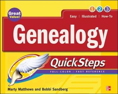 Genealogy QuickSteps -  Marty Matthews,  Bobbi Sandberg