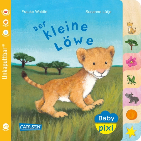 Baby Pixi (unkaputtbar) 104: Der kleine Löwe - Susanne Lütje