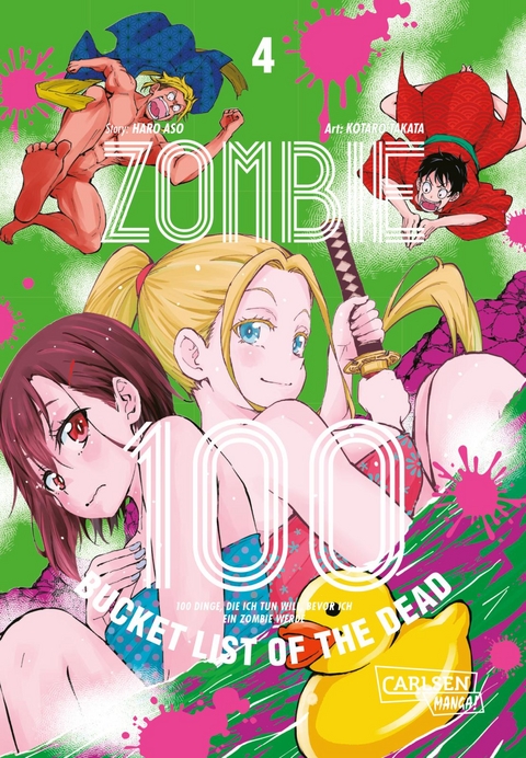 Zombie 100 – Bucket List of the Dead 4 - Kotaro TAKATA, Haro Aso