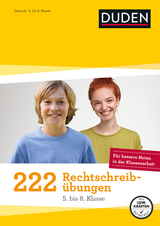 222 Rechtschreibübungen - 5. bis 8. Klasse - Werner Braukmann, Johannes Greving, Claudia Fahlbusch