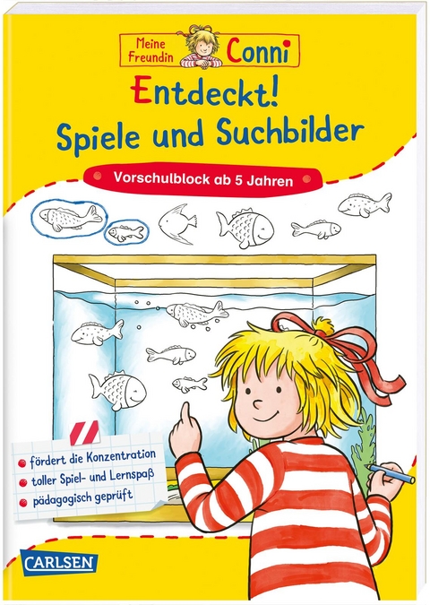 Conni Gelbe Reihe (Beschäftigungsbuch): Entdeckt! Spiele und Suchbilder - Hanna Sörensen